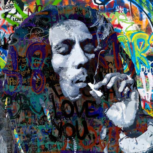 Red Barrel Studio® Bob Marley One Love by Stephen Chambers